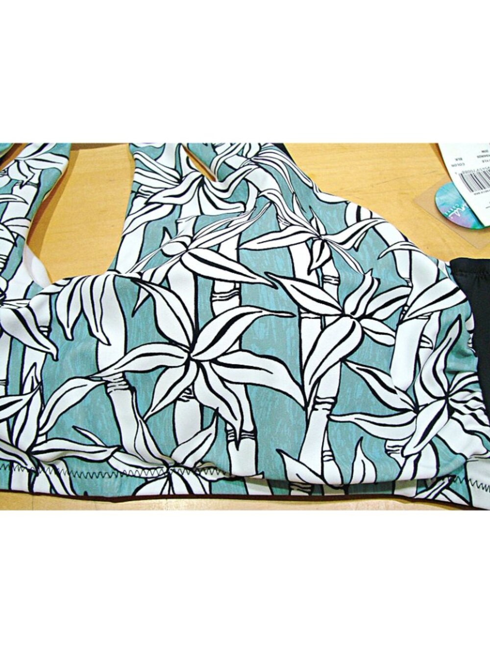 Raisins Curve Rosalie Padded Floral Sports Bra Swim Top Strap Back Size 20W NWT - Picture 11 of 12